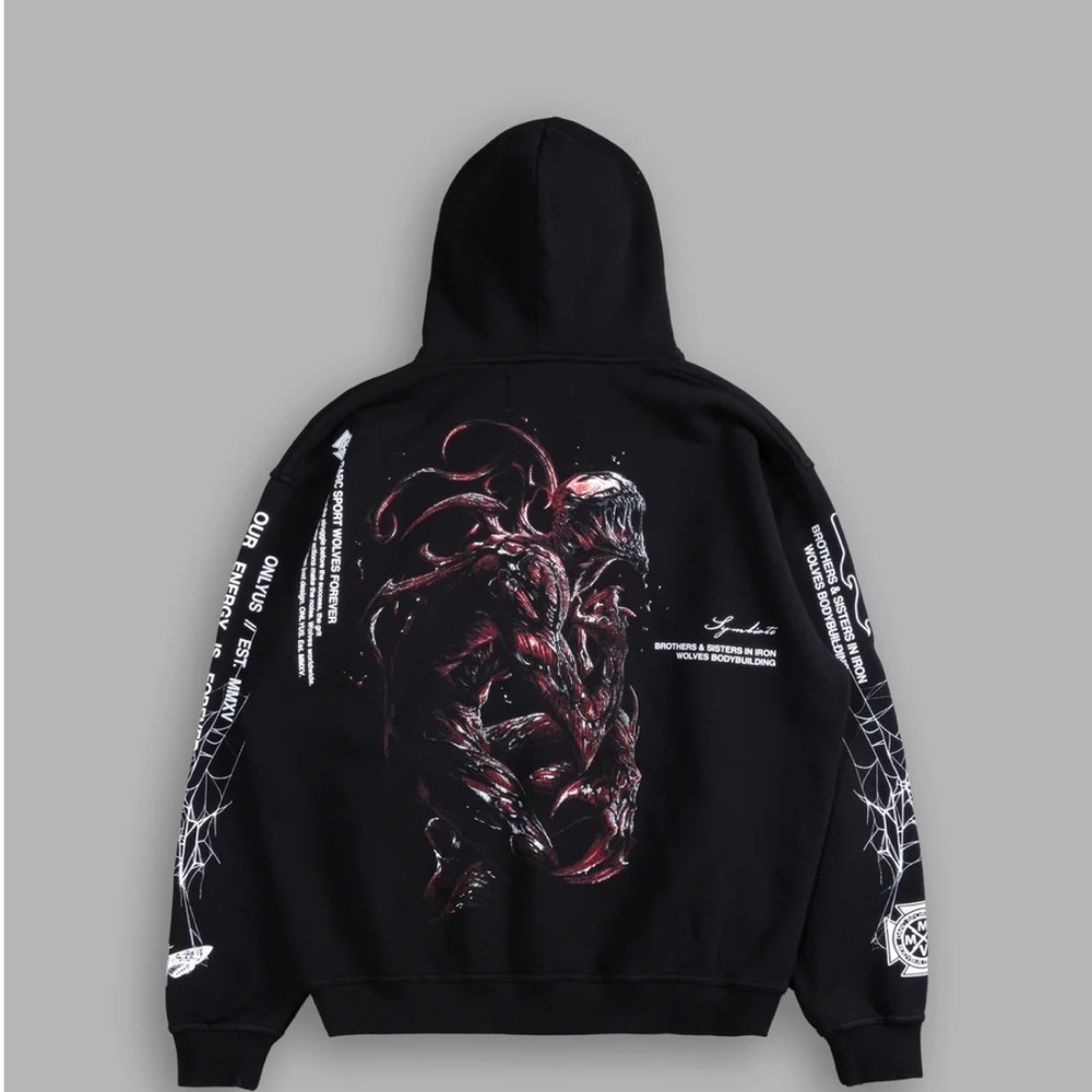DARC SPORT X SPIDER-MAN X CARNAGE “P” HOODIE